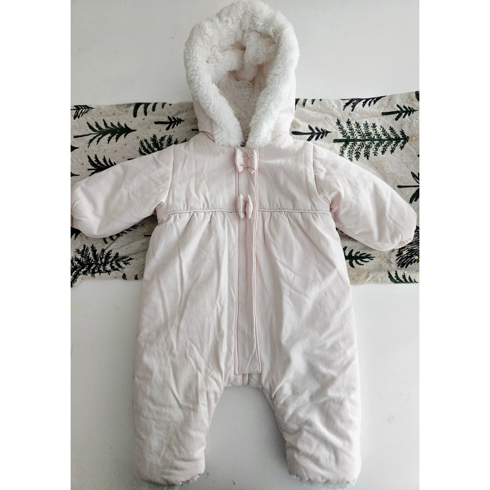 Absorba Baby Girls Pink‎ Lined Hoodie Jacket 9 Months 71cm